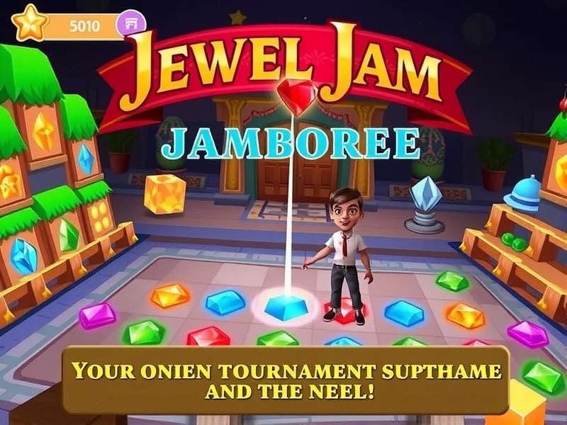 Jewel Jam Jamboree Gameplay Screenshot